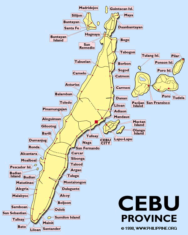 Street Map Of Cebu City